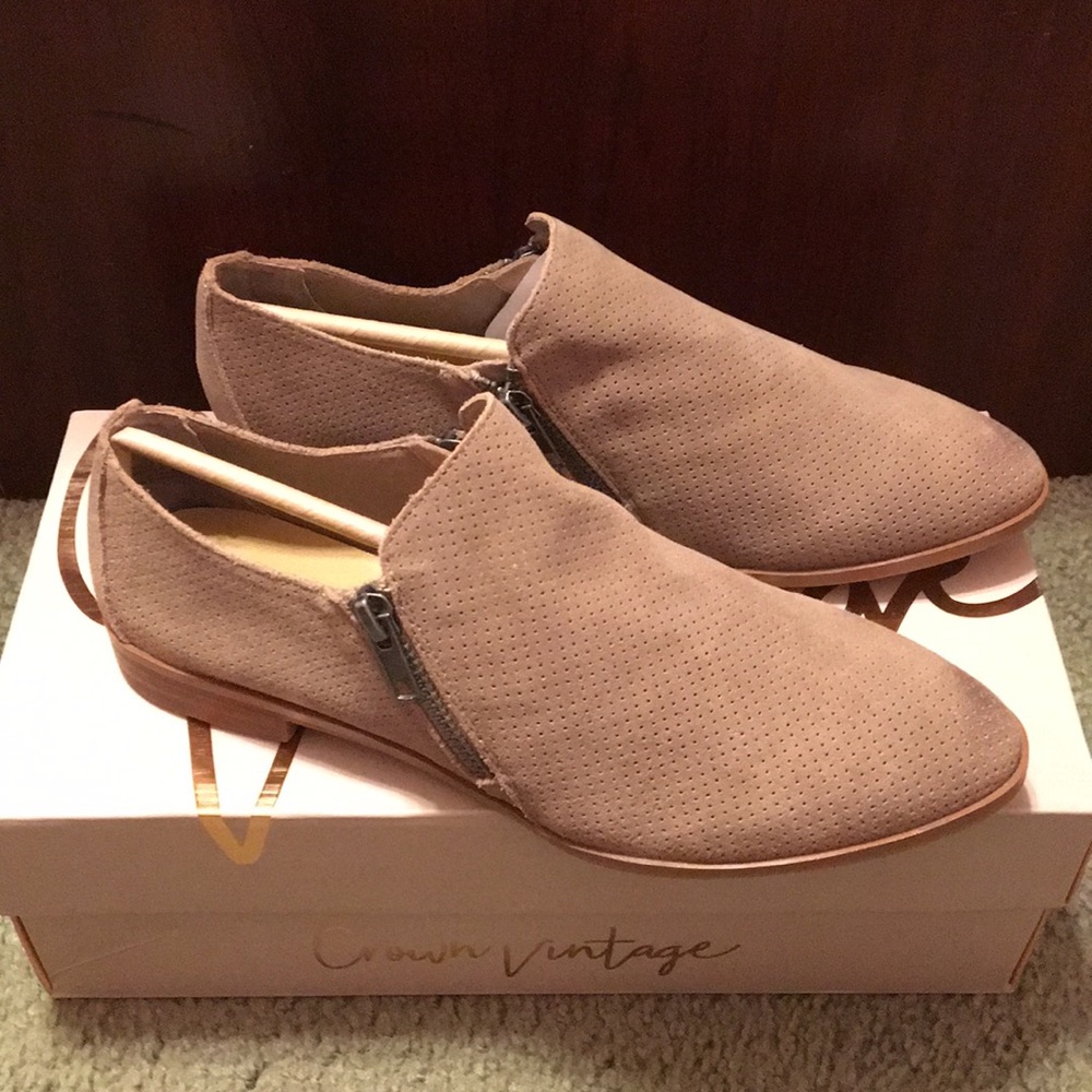 Suede flats